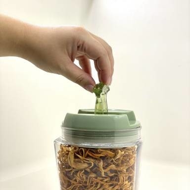 Ανακυκλώσιμο κλειδώσιμο εμπορευματοκιβώτιο τροφίμων με το καπάκι