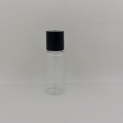 Στρογγυλά Sanitizer χεριών μεγέθους ταξιδιού 60ml κενά ανακυκλώσιμα FSC πιστοποιητικά μπουκαλιών