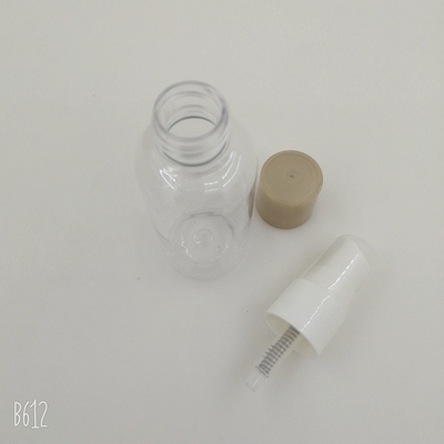 Sanitizer χεριών cOem μίνι μπουκάλια, σαφή πλαστικά μπουκάλια 7.9cm της PET μέγεθος