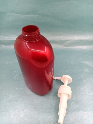 Στρογγυλά επαναληπτικής χρήσεως μπουκάλια σαμπουάν και εδαφοβελτιωτικών με την αντλία 200ml