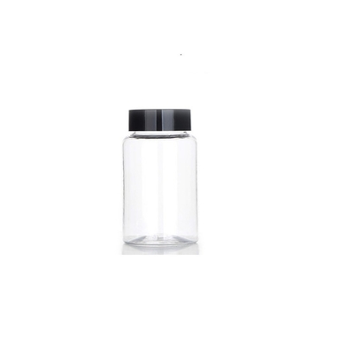 Πλαστικό μπουκάλι βαθμού τροφίμων της PET, σαφή πλαστικά εμπορευματοκιβώτια 100ml 120ml 150ml χαπιών
