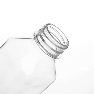 250ml 300ml καθαρίζουν τα πλαστικά μπουκάλια για την τετραγωνική μορφή ποτών χυμών